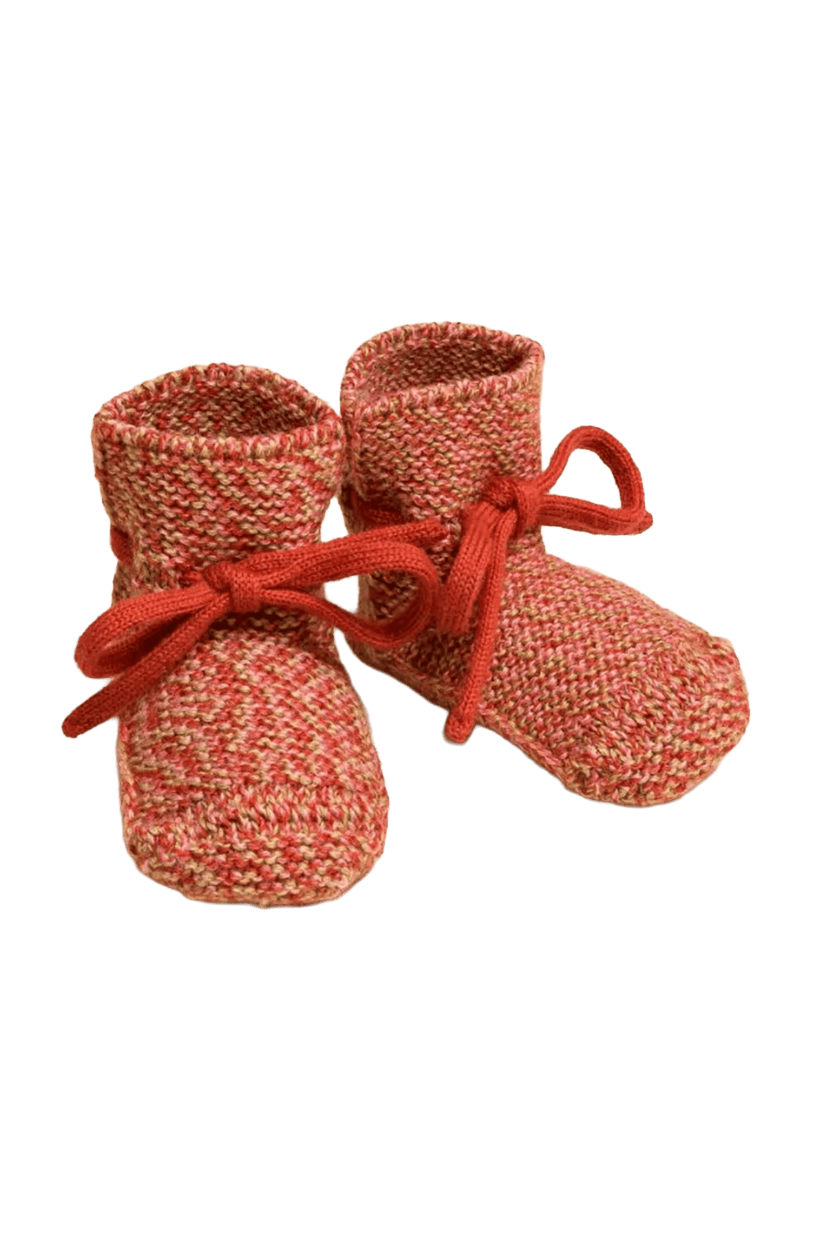 Stivali in morbida lana merino HAPPY MELANGE RED