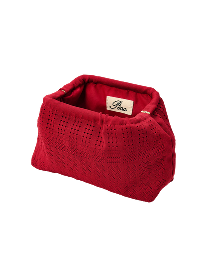 Rosalia Clutch DARK RED