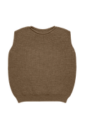 Kamizelka z wełny merino Harvey Kids MOCHA