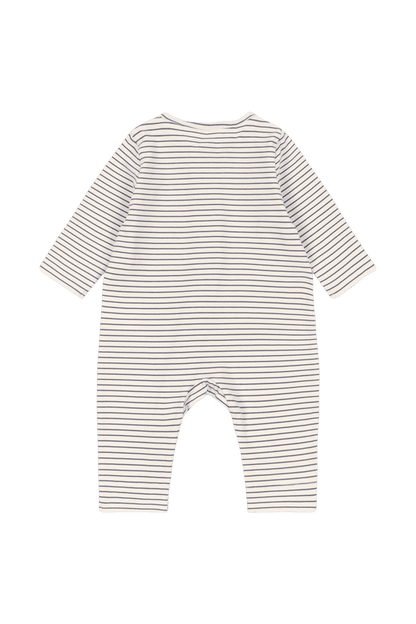 Piżamka niemowlęca Basic Zip Onesie STRIPE COMO