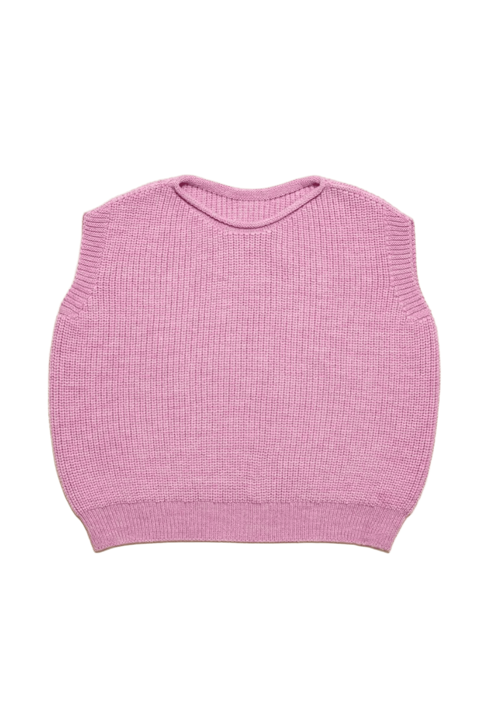 Kamizelka z wełny merino Harvey Kids COTTON CANDY