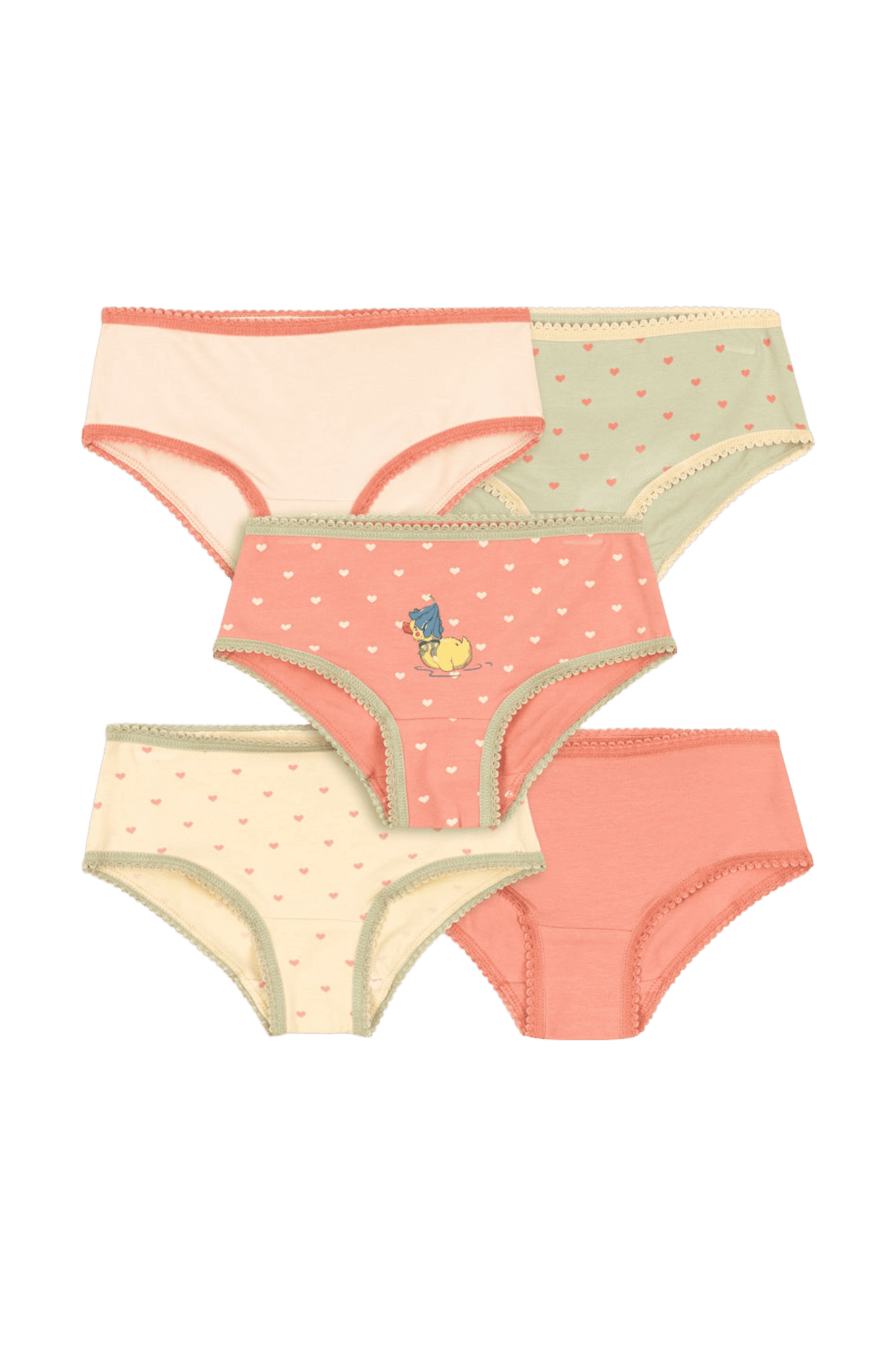 Zestaw majtek Basic 5 Pack Girl Underpants