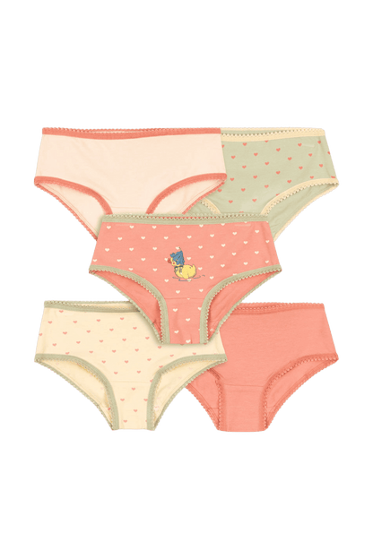 Zestaw majtek Basic 5 Pack Girl Underpants GIRL MIX PACK