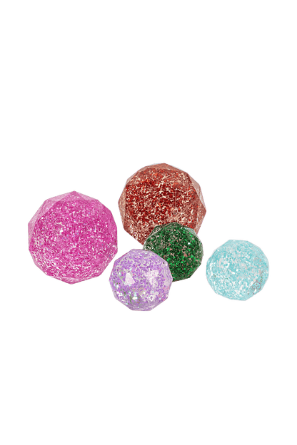 Balles rebondissantes en forme d'étoile MULTI