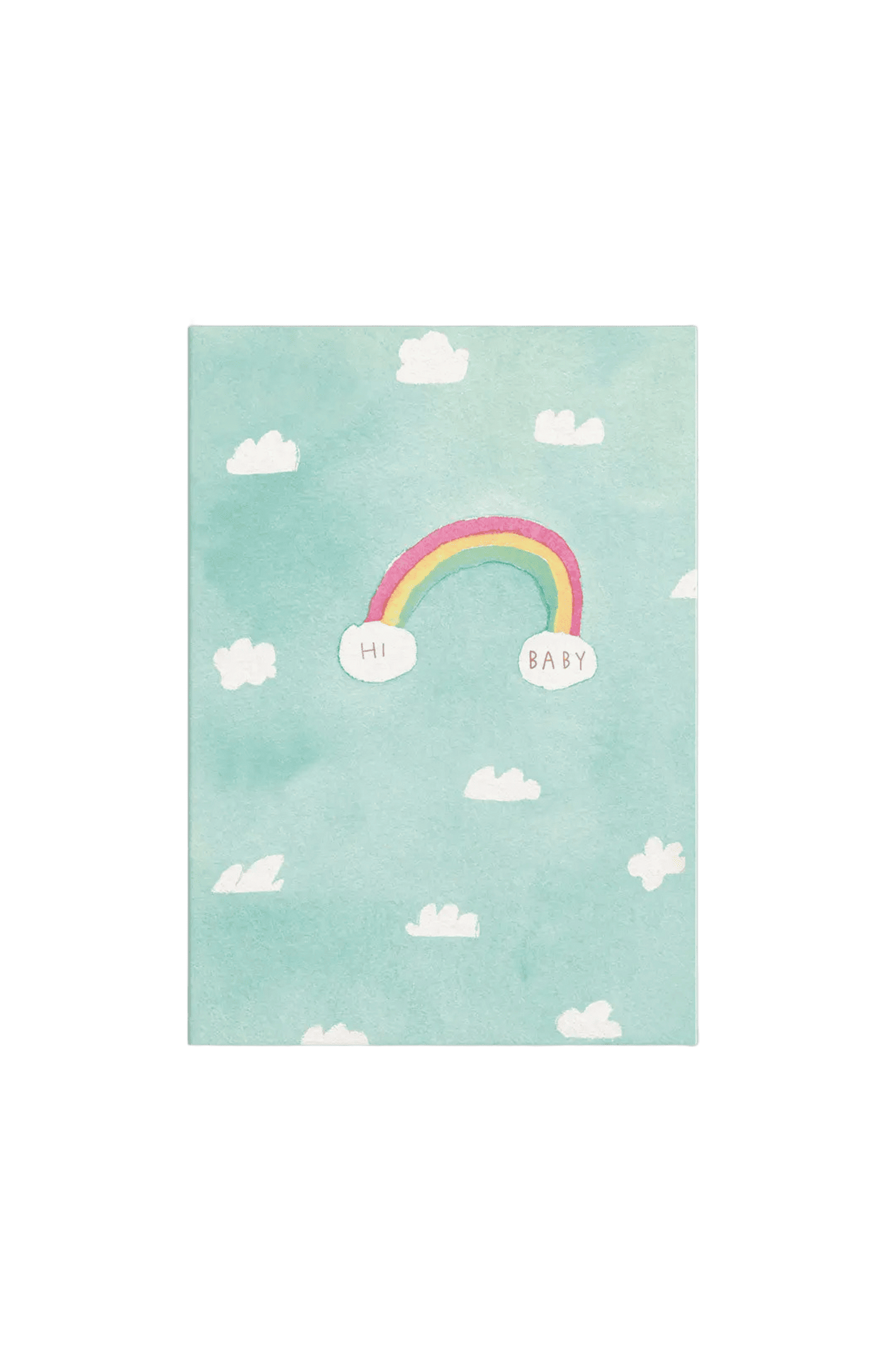 Kartka okolicznościowa Hi Baby Rainbow