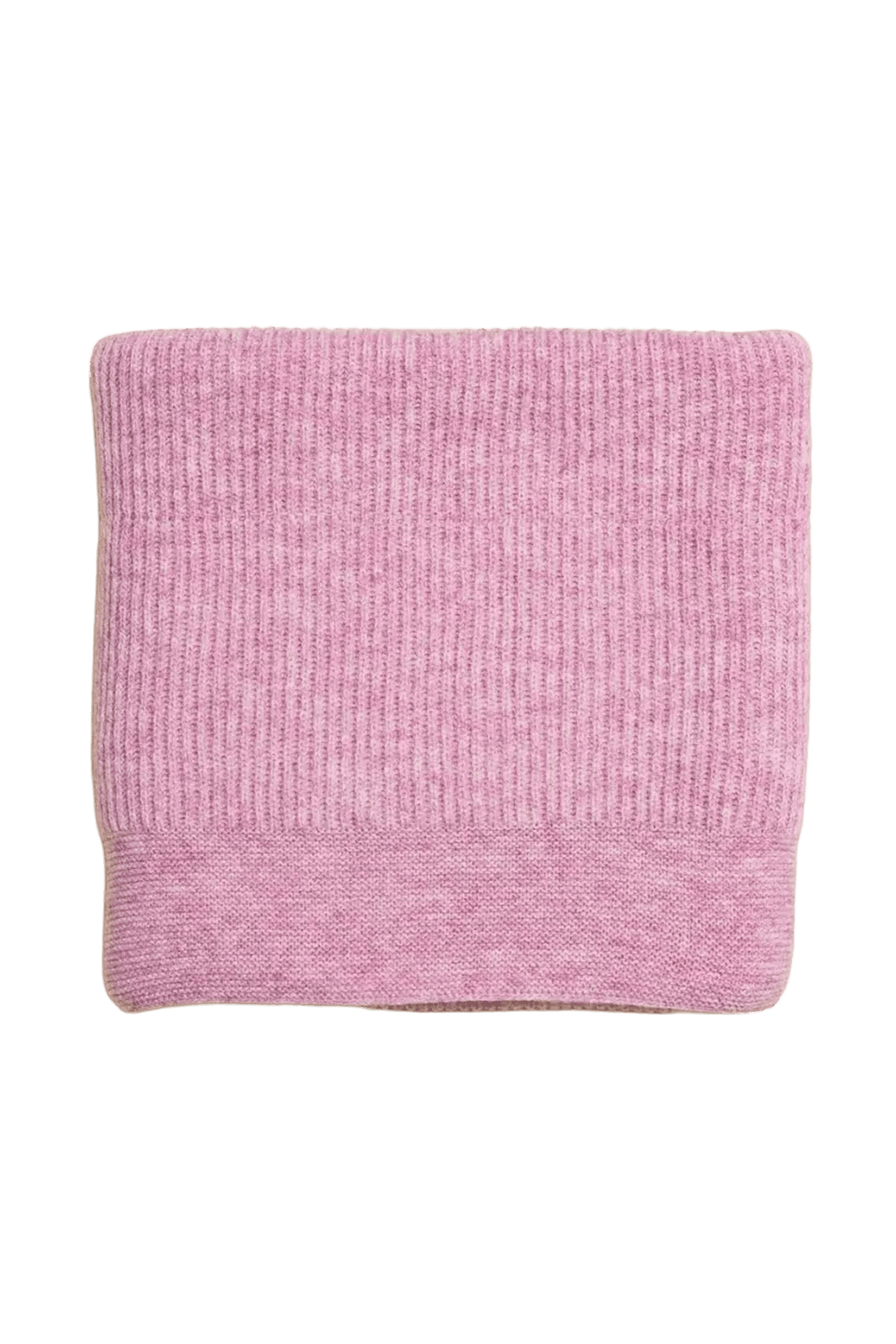 Duży koc z wełny merino Gaston COTTON CANDY