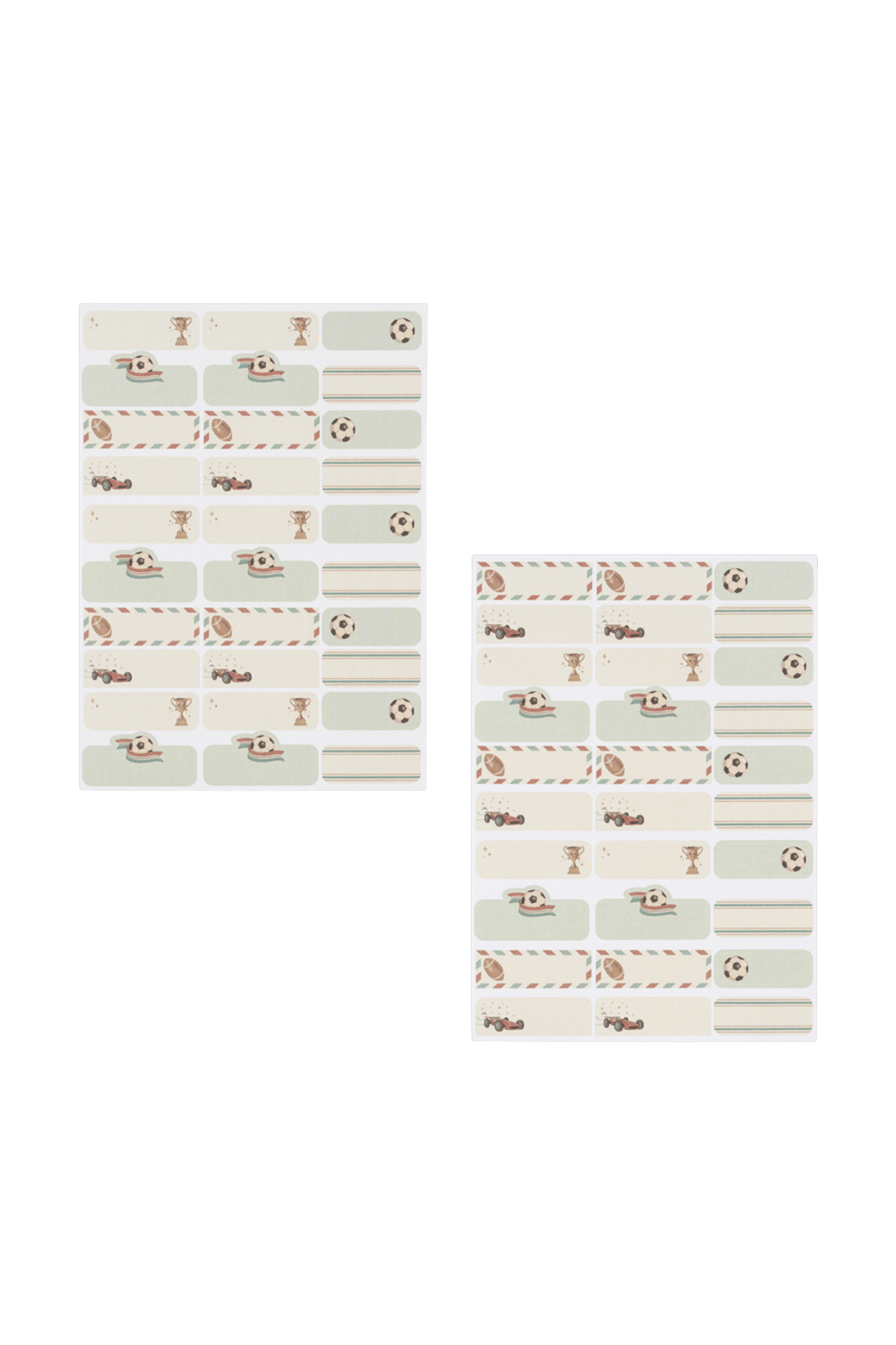 Naklejki na zeszyty Name Stickers