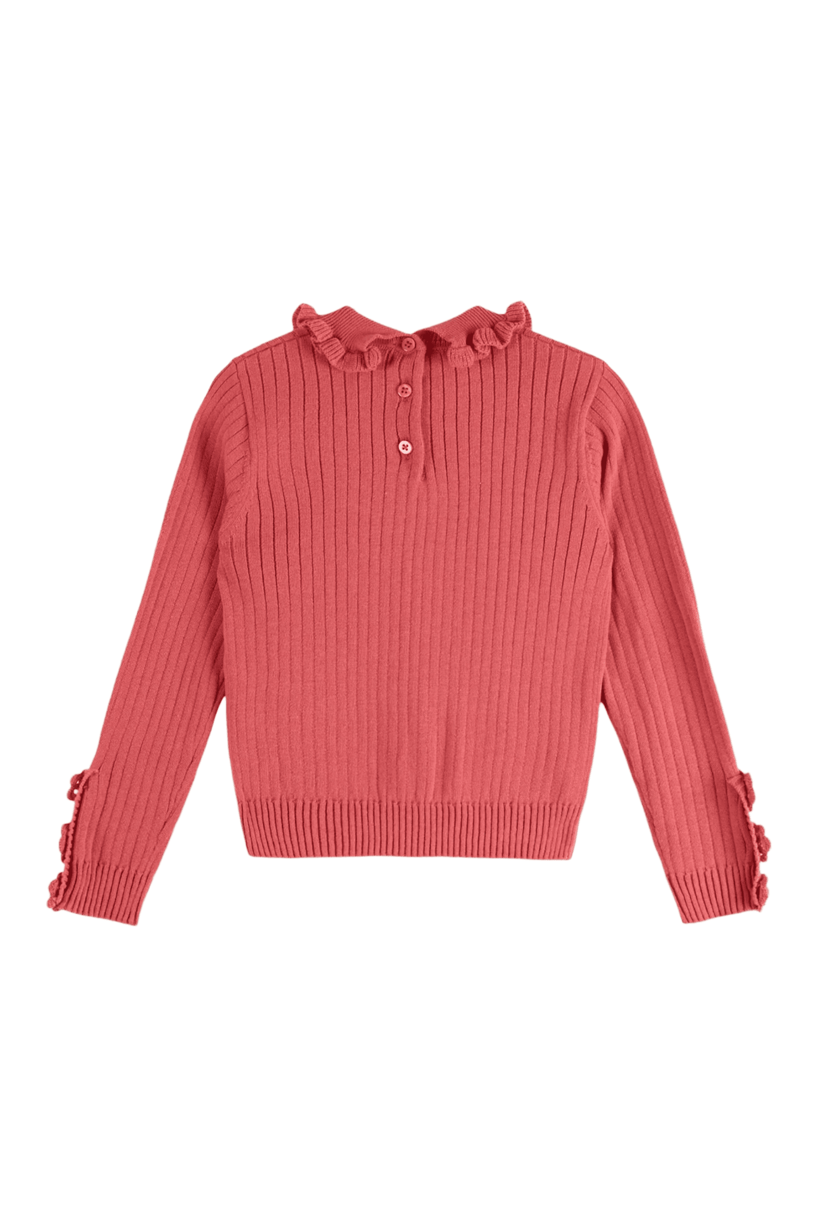 Sweter Pink Ribbed Sweater FRAMBOISE