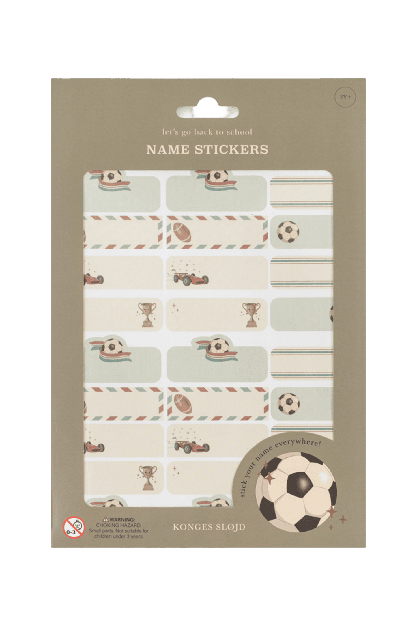 Naklejki na zeszyty Name Stickers