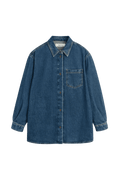 Edgar shirt WASHED DARK BLUE