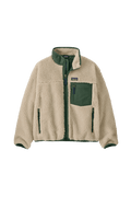 Kurtka Kids' Retro-X® Fleece Jacket DARK NATURAL W/CANOPY GREEN