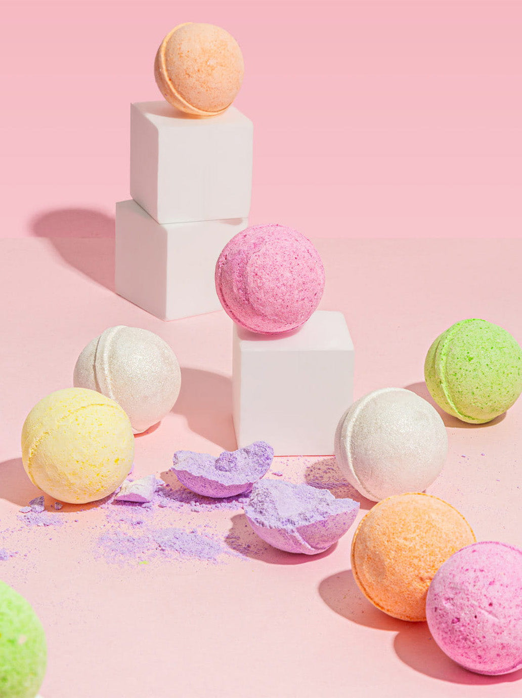 Zestaw 6 musujących kul do kąpieli dla dzieci mini u BÉBÉ Concept