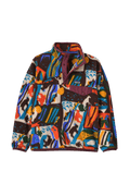 Bluza polarowa kids LW Synch Snap-T LET'S CHAT: DEN BROWN