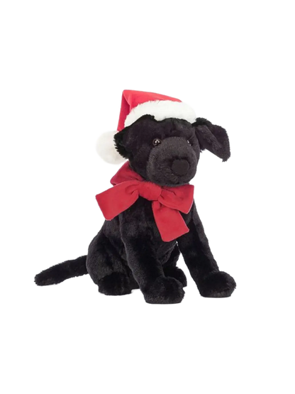 Labrador w Czapce Świętego Mikołaja Jellycat BEBE Concept 