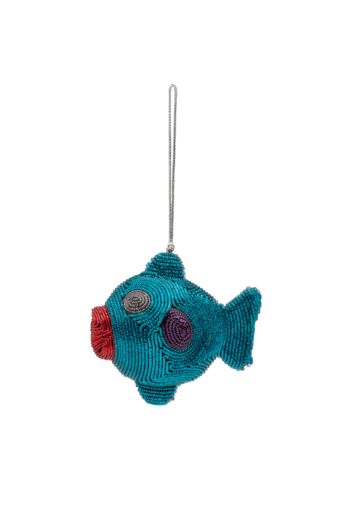 Ozdoba choinkowa Shimmering Rainbow Fish MULTICOLOUR