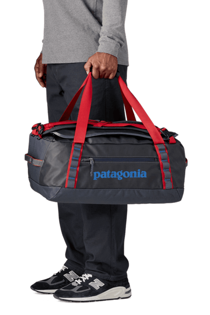 Torba podróżna Black Hole Duffel 40L SMOLDER BLUE W/AMANITA RED