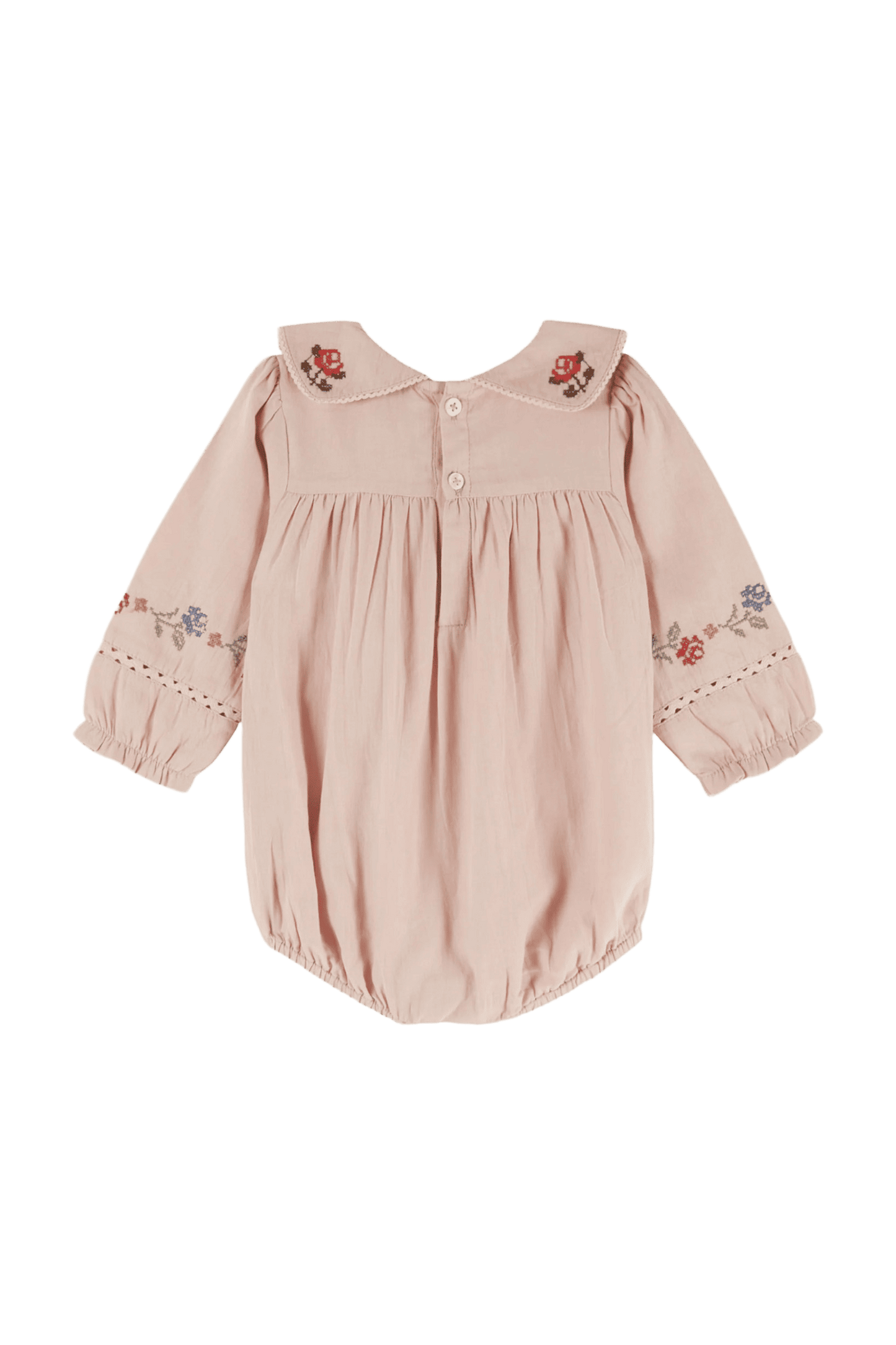 Eleganckie body niemowlęce z haftem