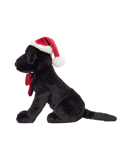 Labrador w Czapce Świętego Mikołaja Jellycat BEBE Concept 