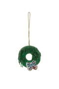 Ozdoba choinkowa Beaded Wreath GREEN