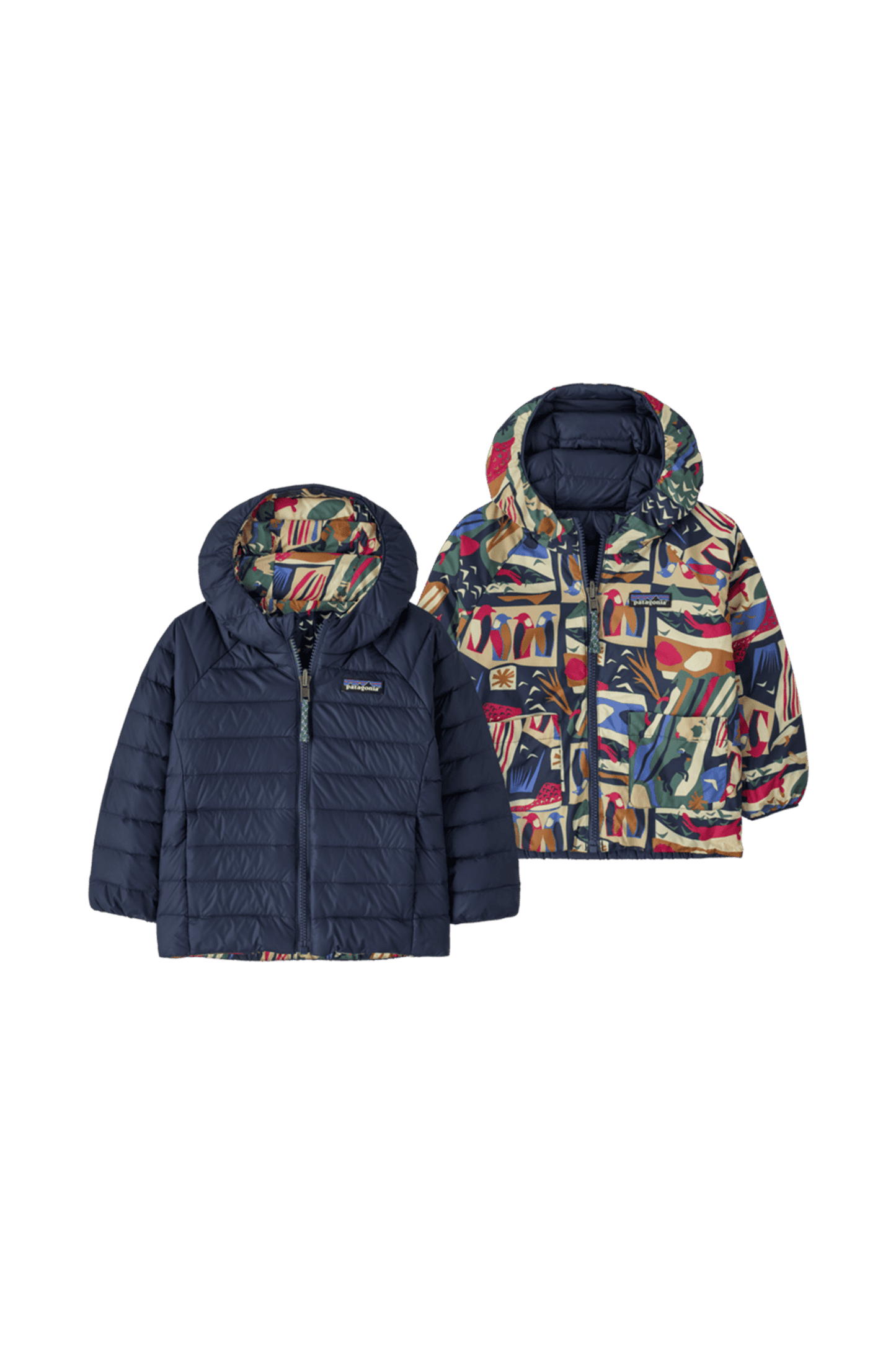 Dwustronna kurtka puchowa Baby Reversible Down Hoody