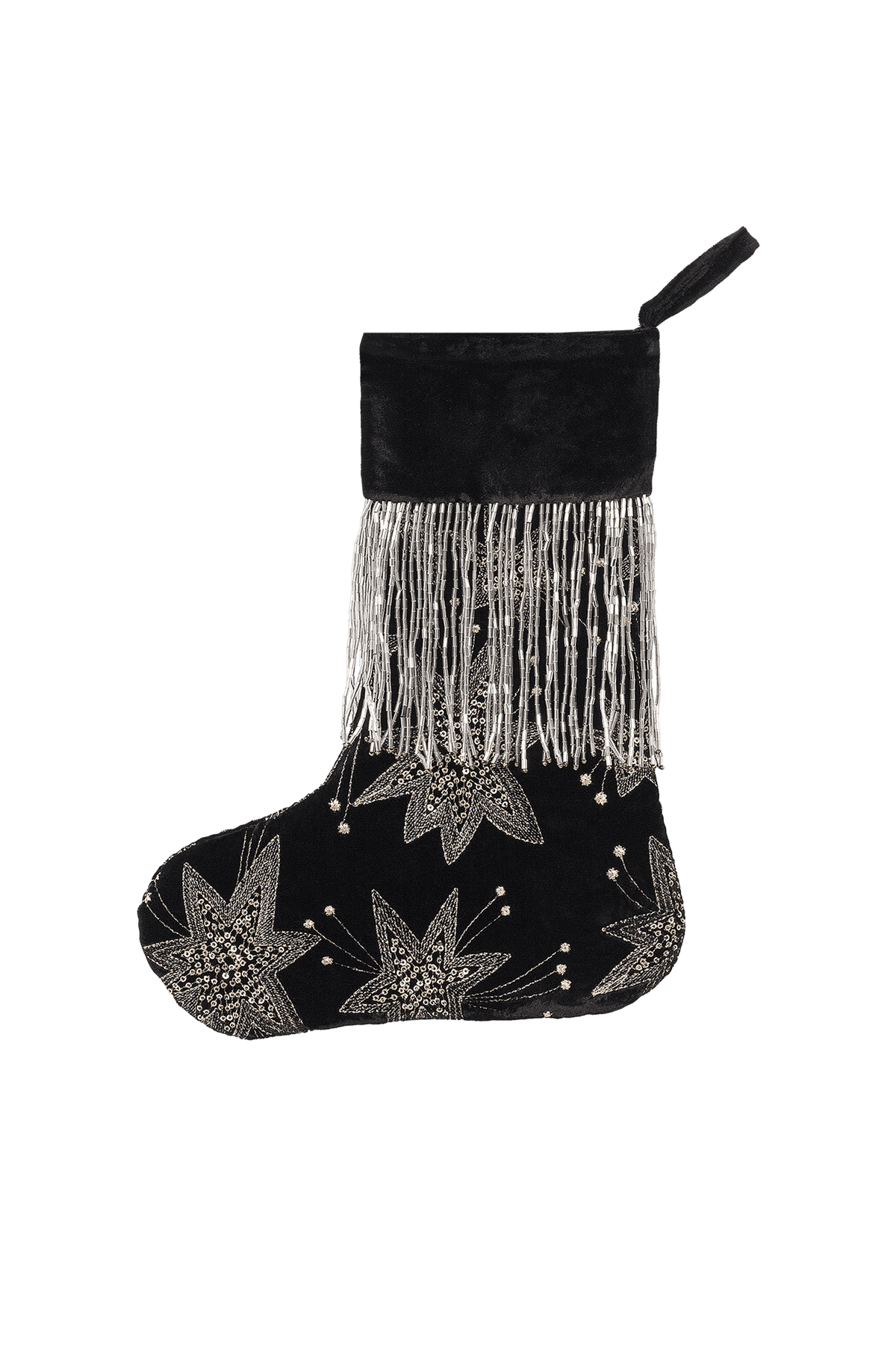 Skarpeta świąteczna Velvet Starry Eve