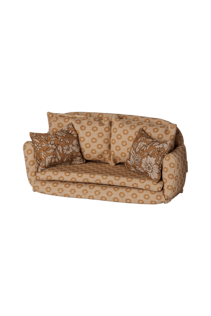 Miniaturowa rozkładana sofa dla myszek OCHRE