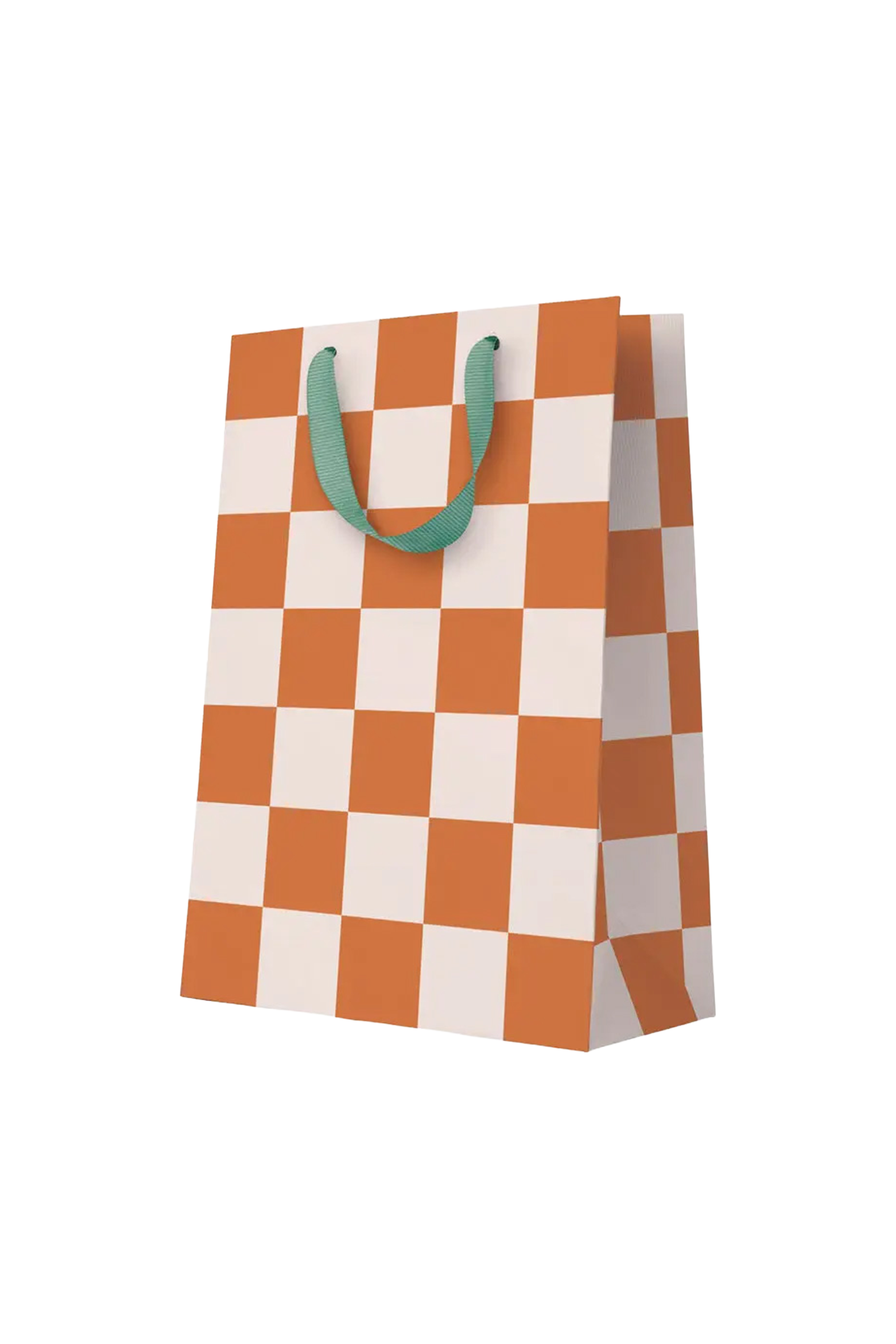 Torba prezentowa L Burnt Sienna Checkerboard