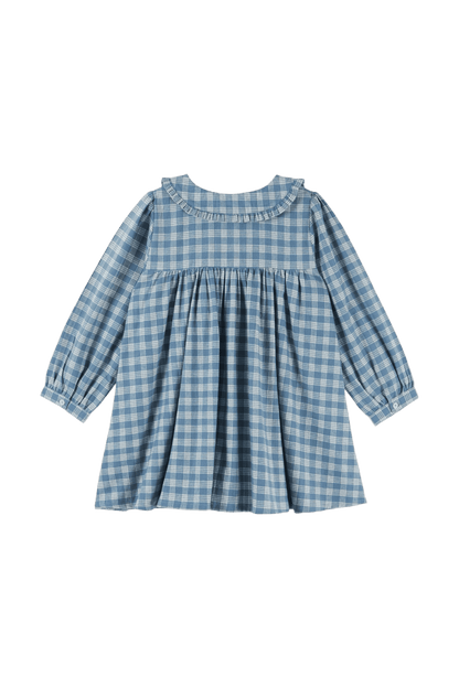 Sukienka Blue Checks CARREAUX CELESTINE