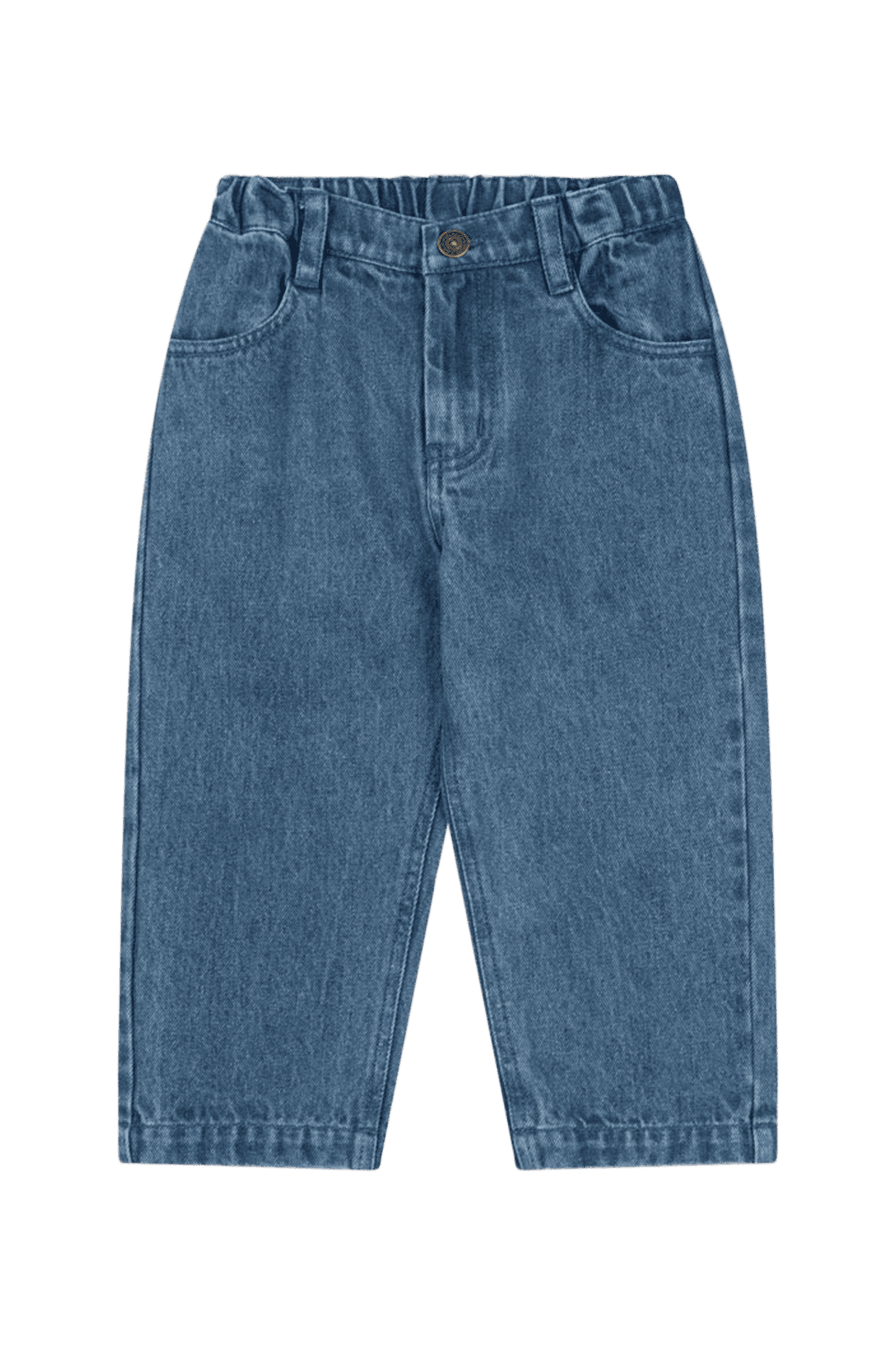 Spodnie denimowe Elba Jeans DENIM BLUE