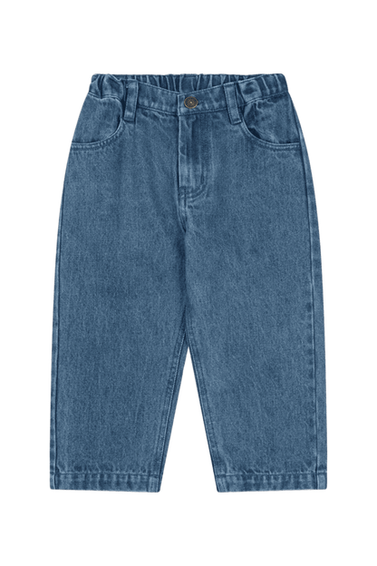 Spodnie denimowe Elba Jeans DENIM BLUE