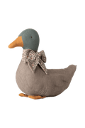 Przytulanka Kaczka z kokardą GREY