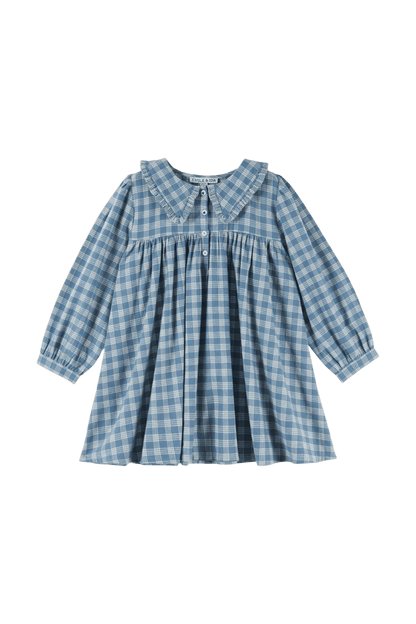 Sukienka Blue Checks CARREAUX CELESTINE