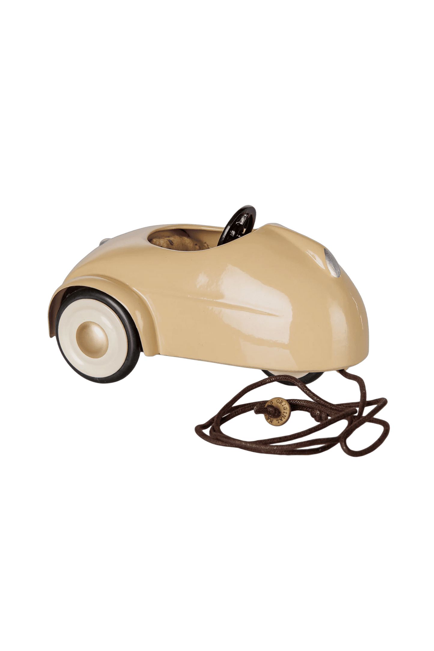 Samochodzik dla myszek na sznurku