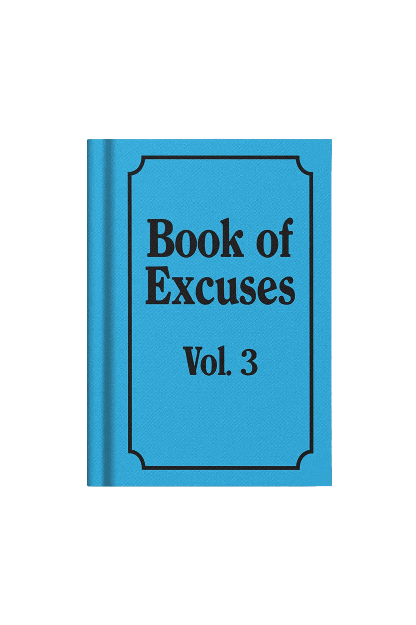 Book Of Excuses Mini Notebook