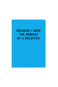 Notatnik Memory Of A Goldfish