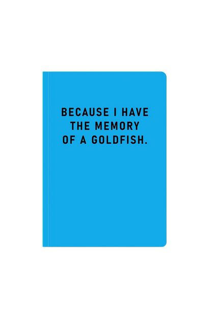 Notatnik Memory Of A Goldfish