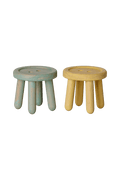 Miniature Stool Set LIGHT MINT / YELLOW