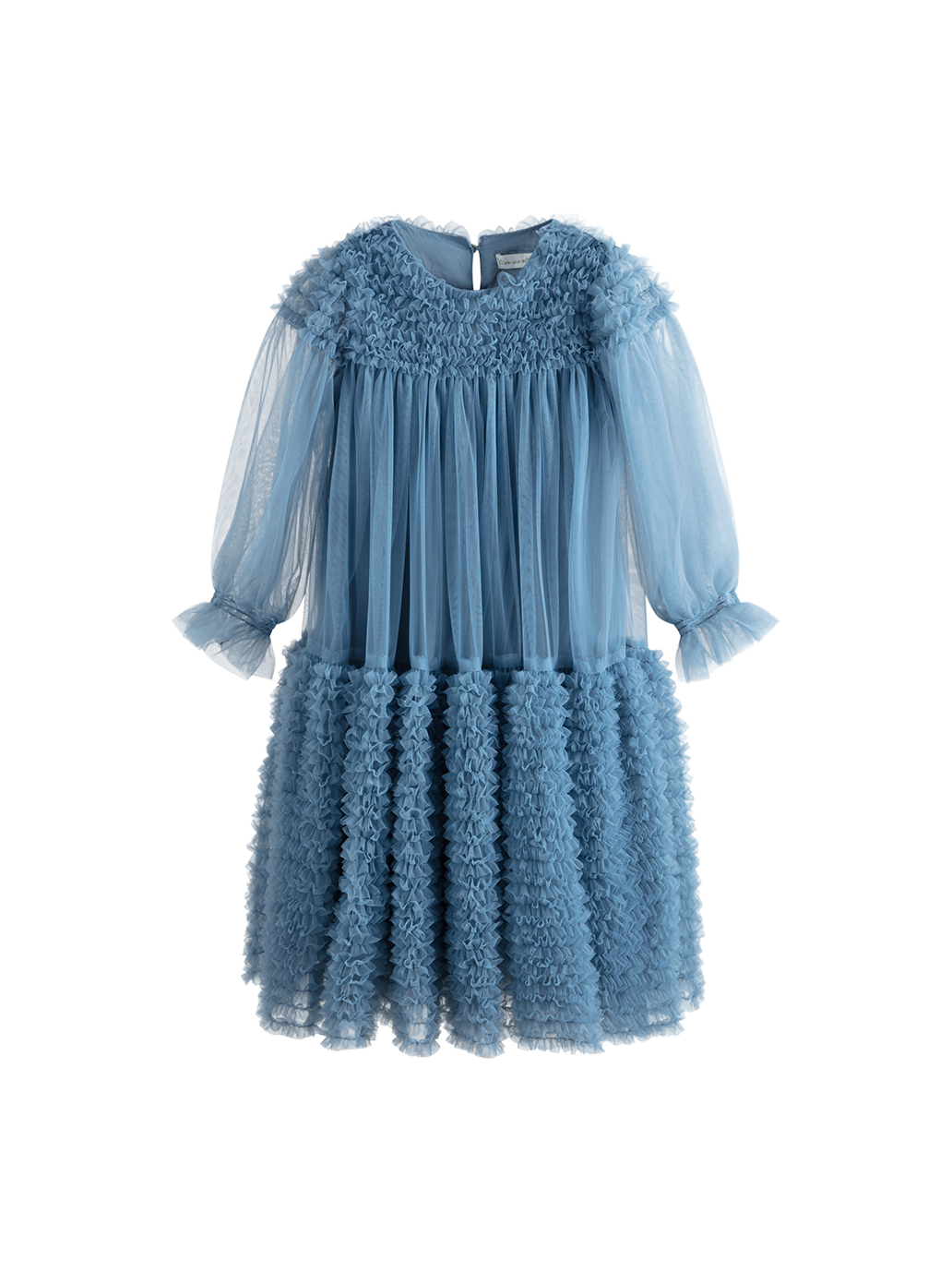 Sukienka Carlotta Dress Dusty Blue C'era una volta BÉBÉ Concept 