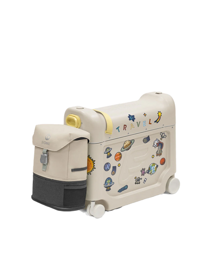 Zestaw podróżny Stokke® JetKids™ MOONGLOW WHITE – BÉBÉ Concept