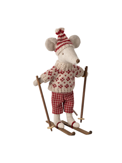 Myszka narciarka Winter Mouse Maileg BÉBÉ Concept 
