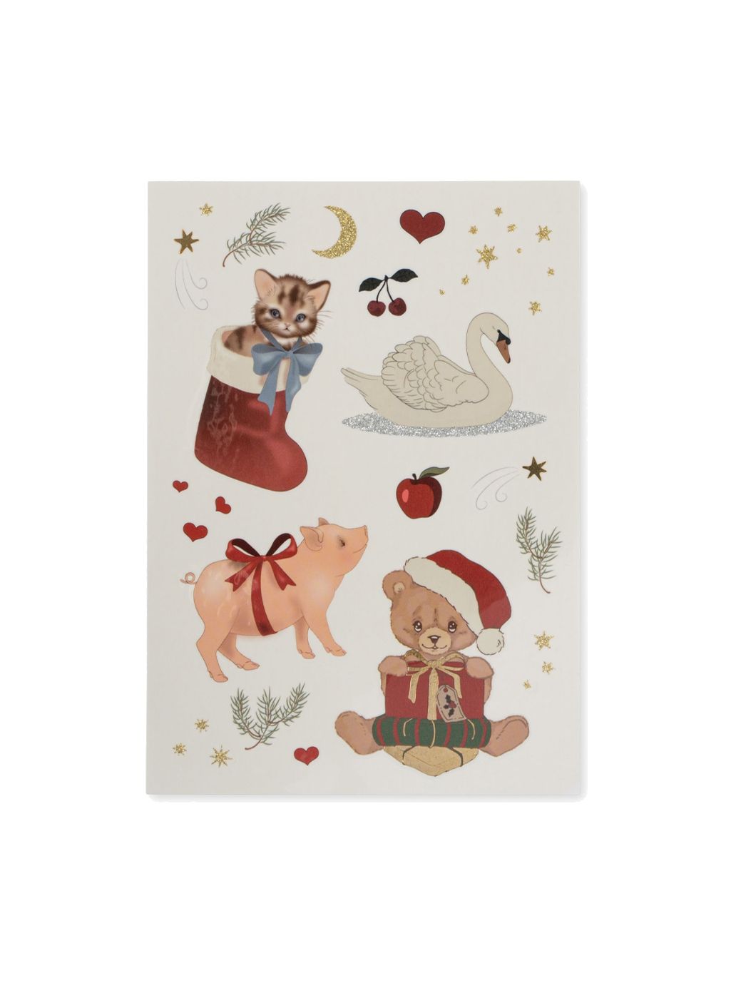 Zestaw zmywalnych tatuaży dla dzieci Konges Slojd BÉBÉ Concept