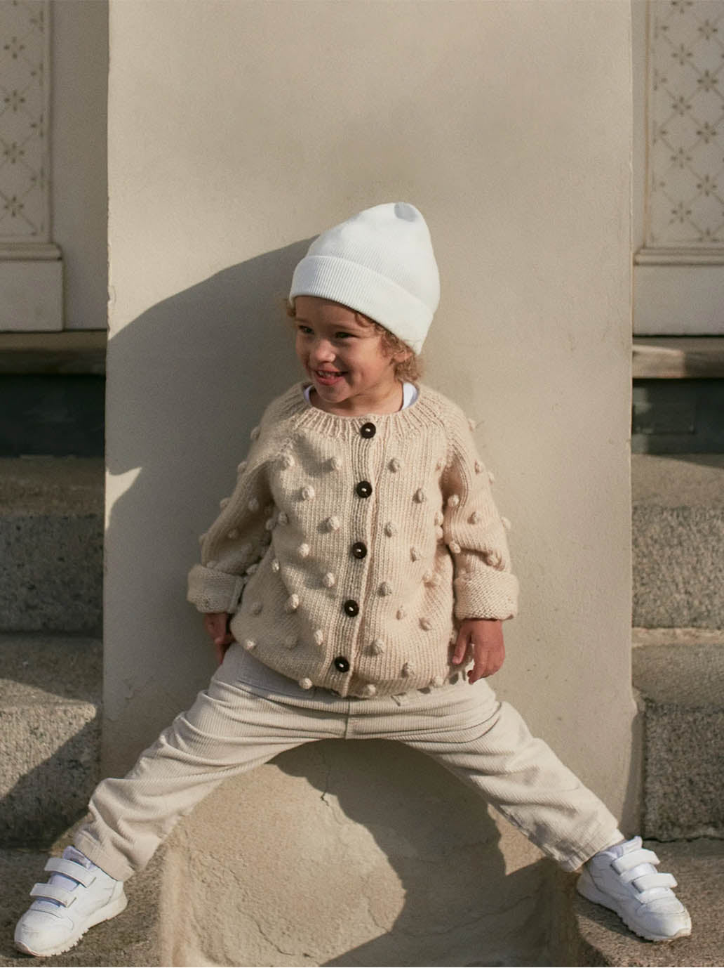 Miękki kardigan dziecięcy Popcorn Mille Family BÉBÉ Concept