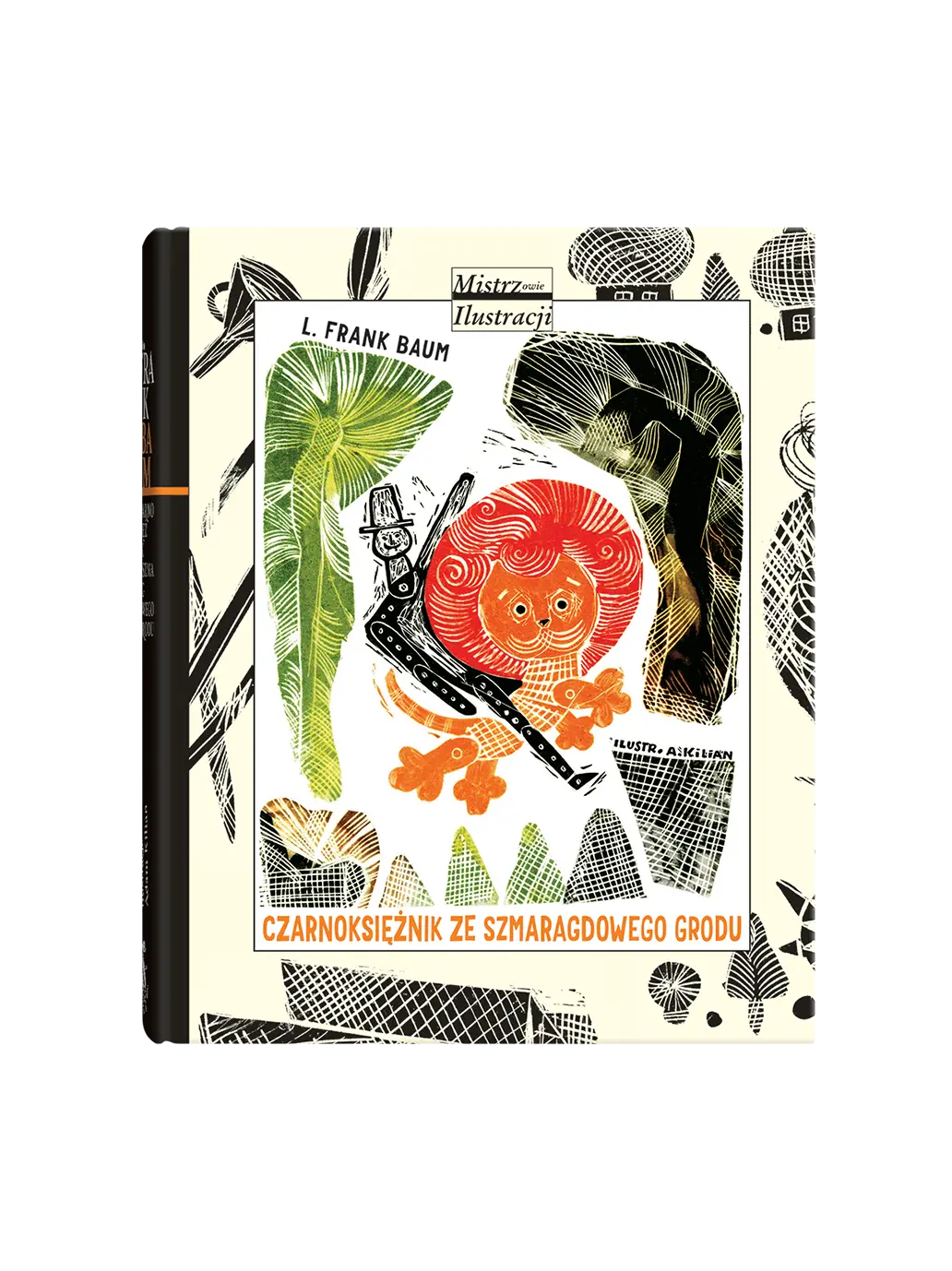 Czarnoksiężnik ze szmaragdowego grodu Wydawnictwo Dwie Siostry BÉBÉ Concept