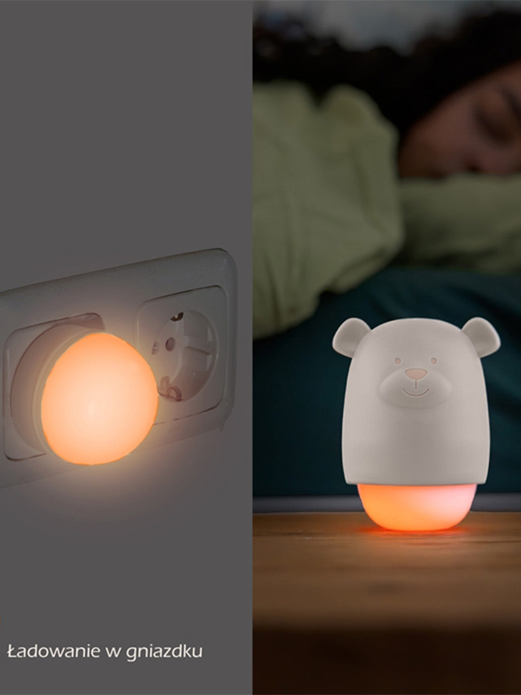 Lampka nocna do kontaktu Zazu BÉBÉ Concept 