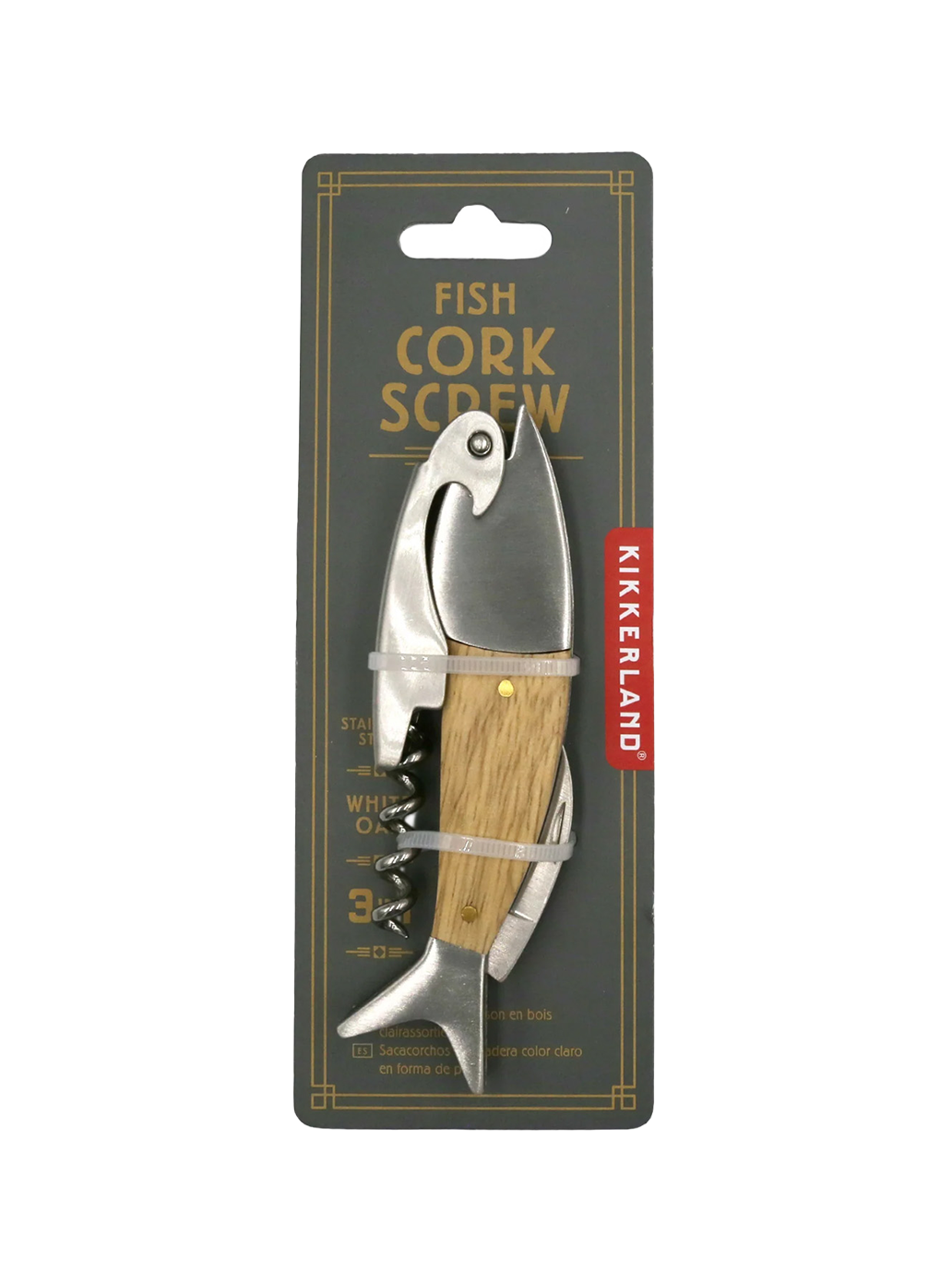 Korkociąg Ryba Kikkerland BÉBÉ Concept 