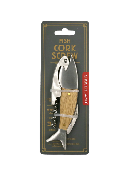 Korkociąg Ryba Kikkerland BÉBÉ Concept 