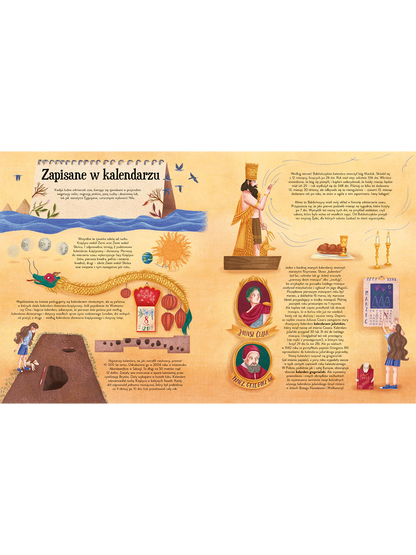 Czas, czyli wszystko płynie Wydawnictwo Nasza Ksiegarnia BÉBÉ Concept