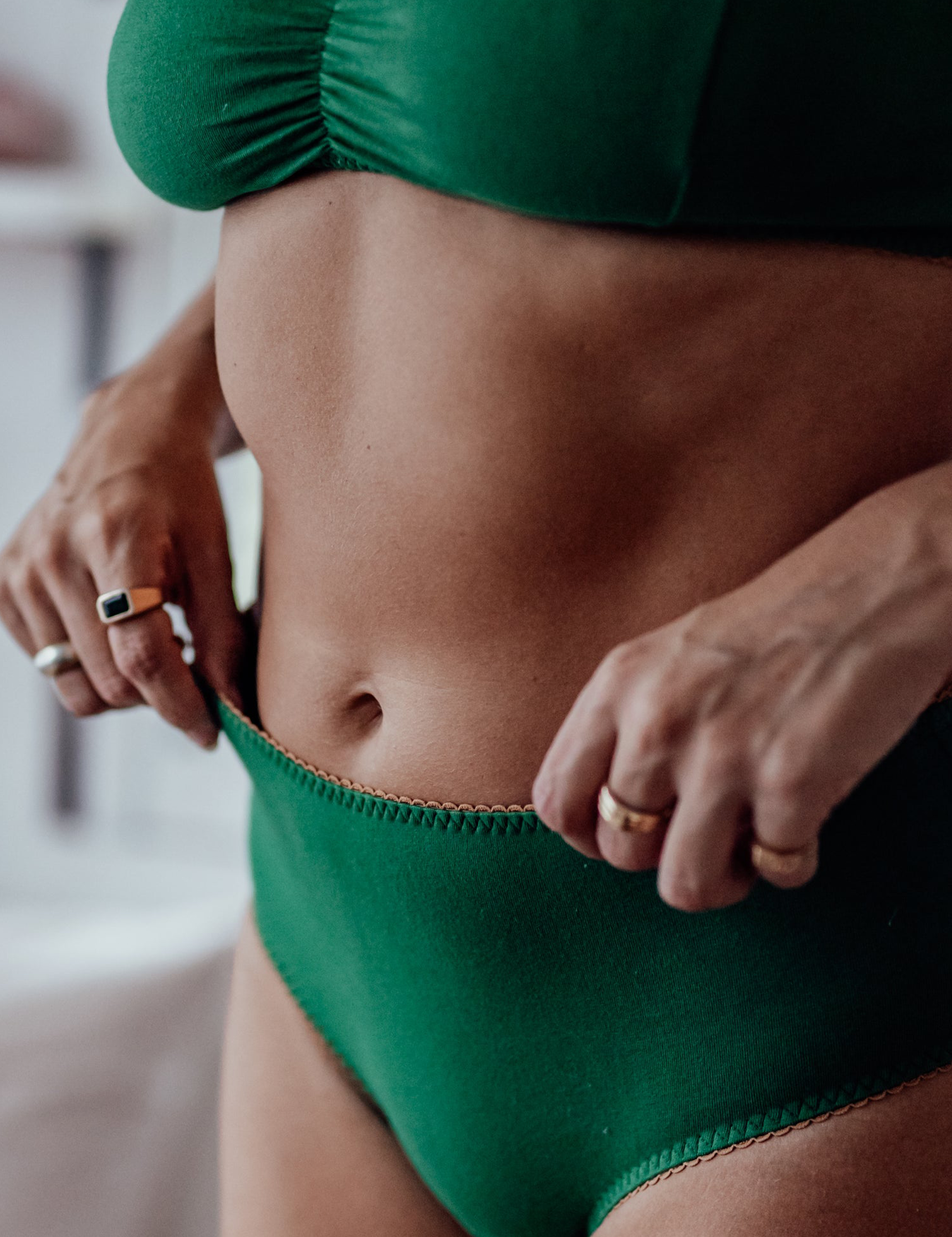 Bawełniane figi z wysokim stanem Bimby &amp; Roy BÉBÉ Concept 