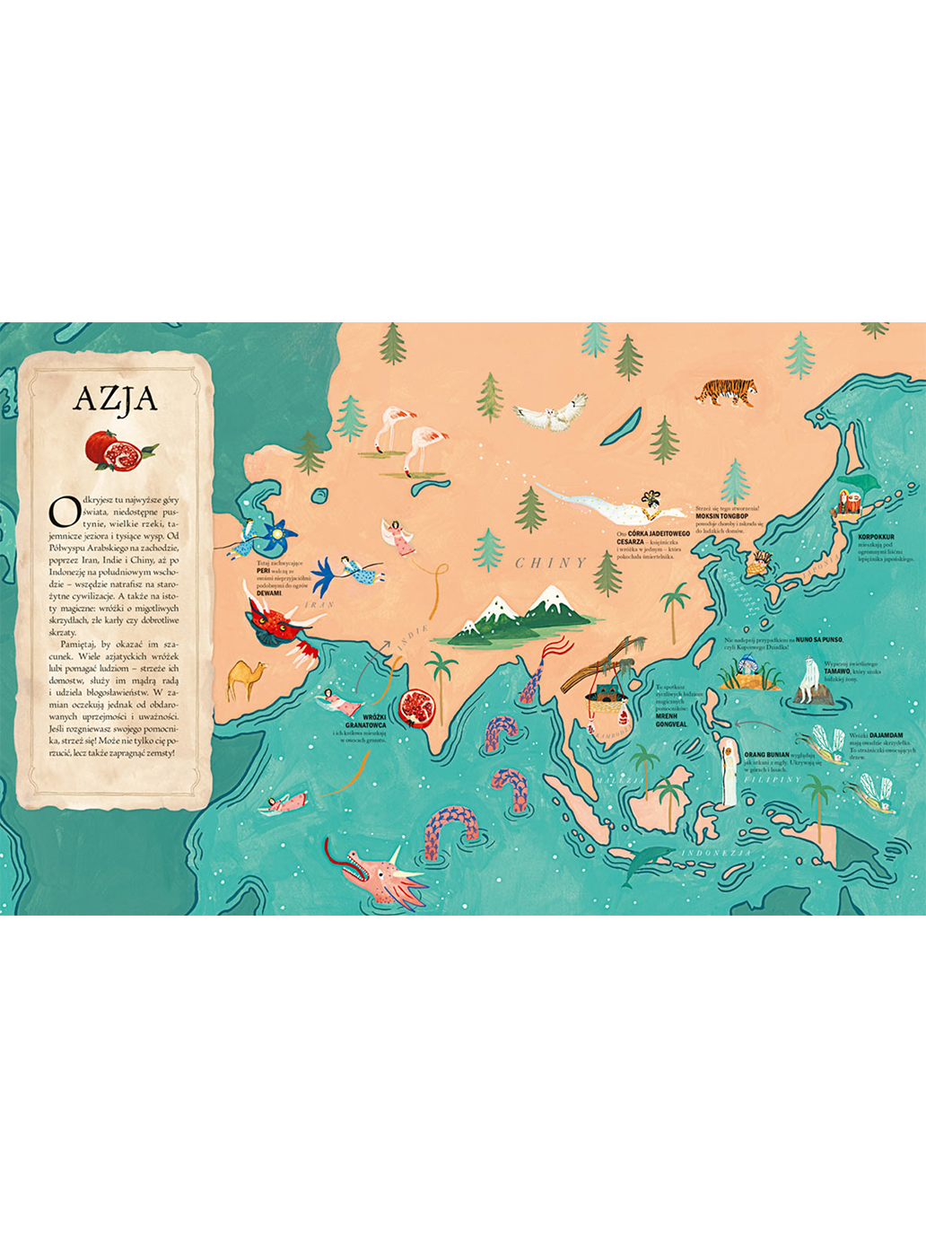 Atlas Wróżek Wydawnictwo Nasza Ksiegarnia BÉBÉ Concept