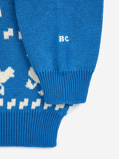 Farm jacquard jumper Kids Bobo Choses BÉBÉ Concept 